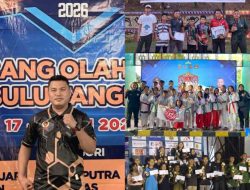 Borong Medali di Berbagai Kejuaraan, Ketua Harian KONI Way Kanan M. Osama Apresiasi Prestasi FPTI, Perbakin, dan Taekwondo