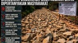 APH dan Dinas Terkait Jangan Tutup Mata, bangunan Onderlagh Desa Negara Batin Dipertanyakan Masyarakat